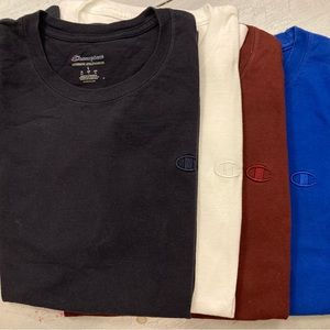 Champion T-Shirts x4. Thick cotton.